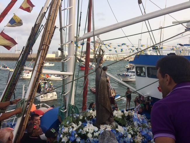 Procesión de la Virgen del Carmen en Lanzarote