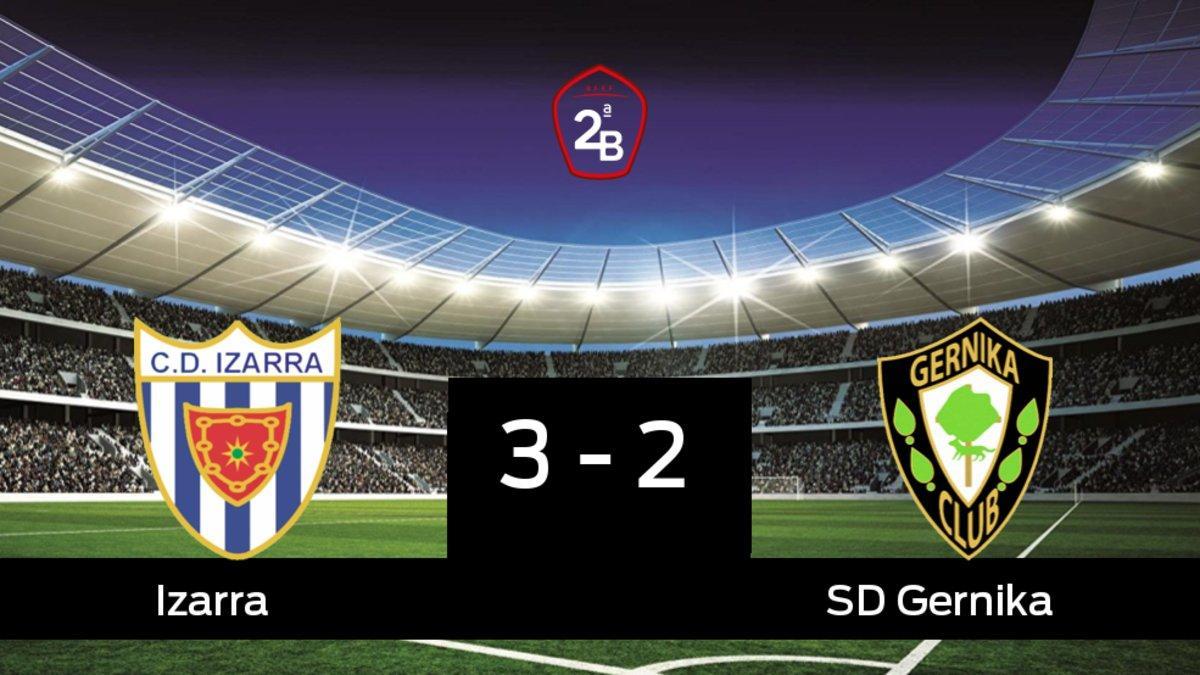 El Izarra derrotó al SD Gernika por 3-2