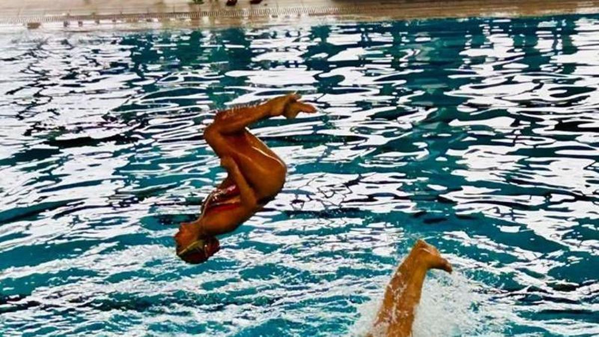 Una imagen del Campeonato Balear de Natación Artística
