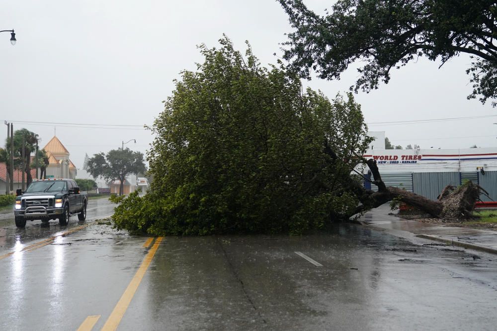 El paso del huracán Irma por Florida