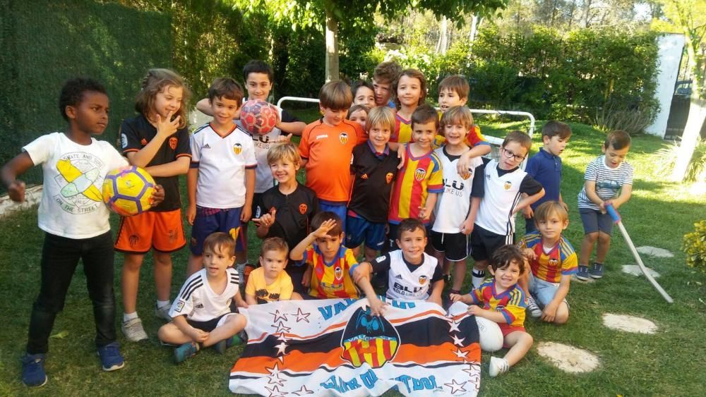 GUILLEM Cumpleaños valencianista