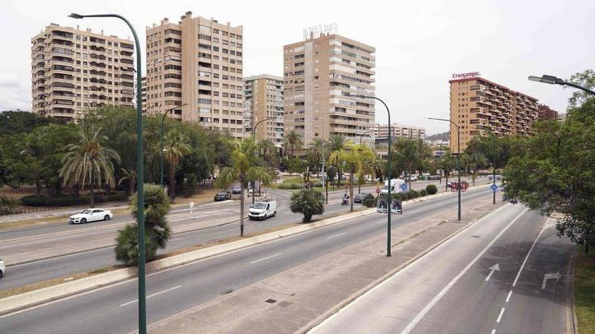 Céntrica avenida.