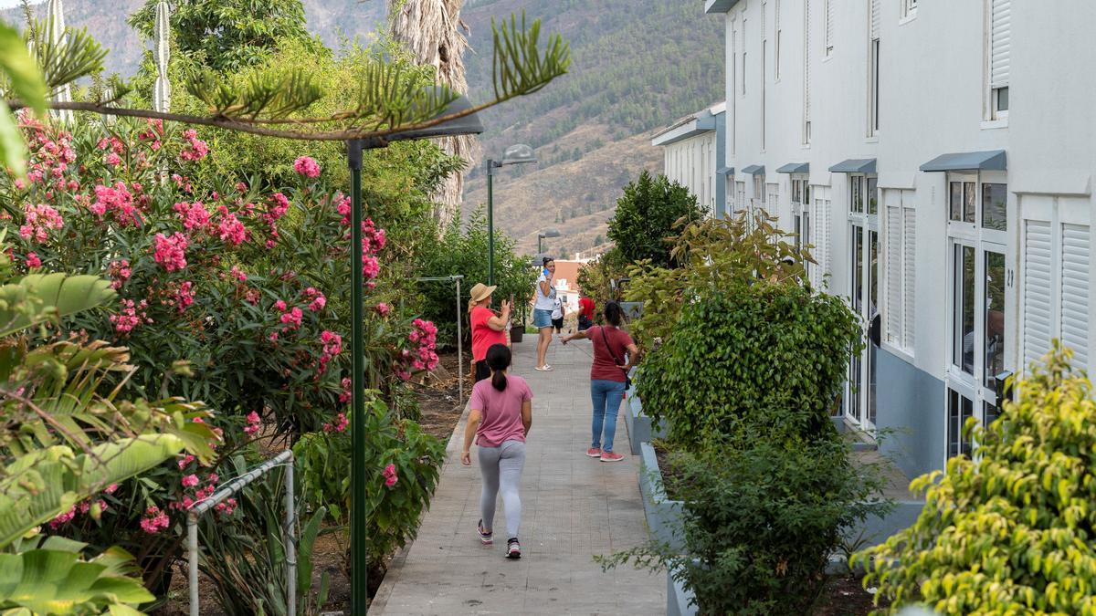 Viviendas en El Paso para 21 familias que perdieron su casa por el volcán de La Palma.