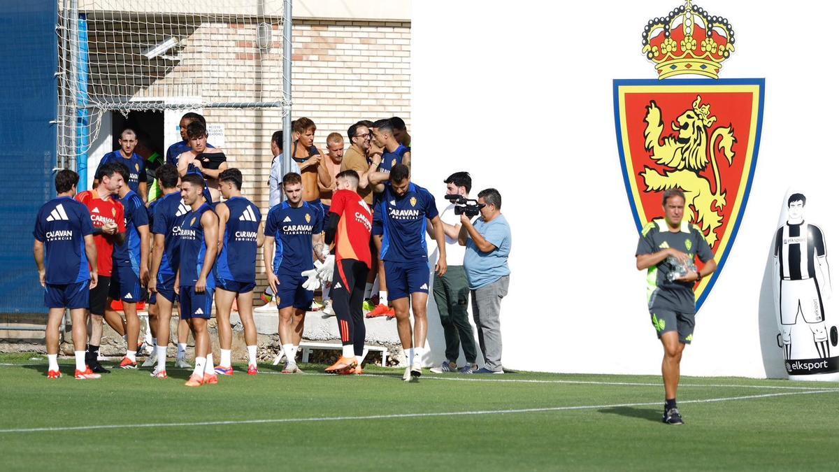 En imágenes | El Real Zaragoza vuelve a los entrenamientos