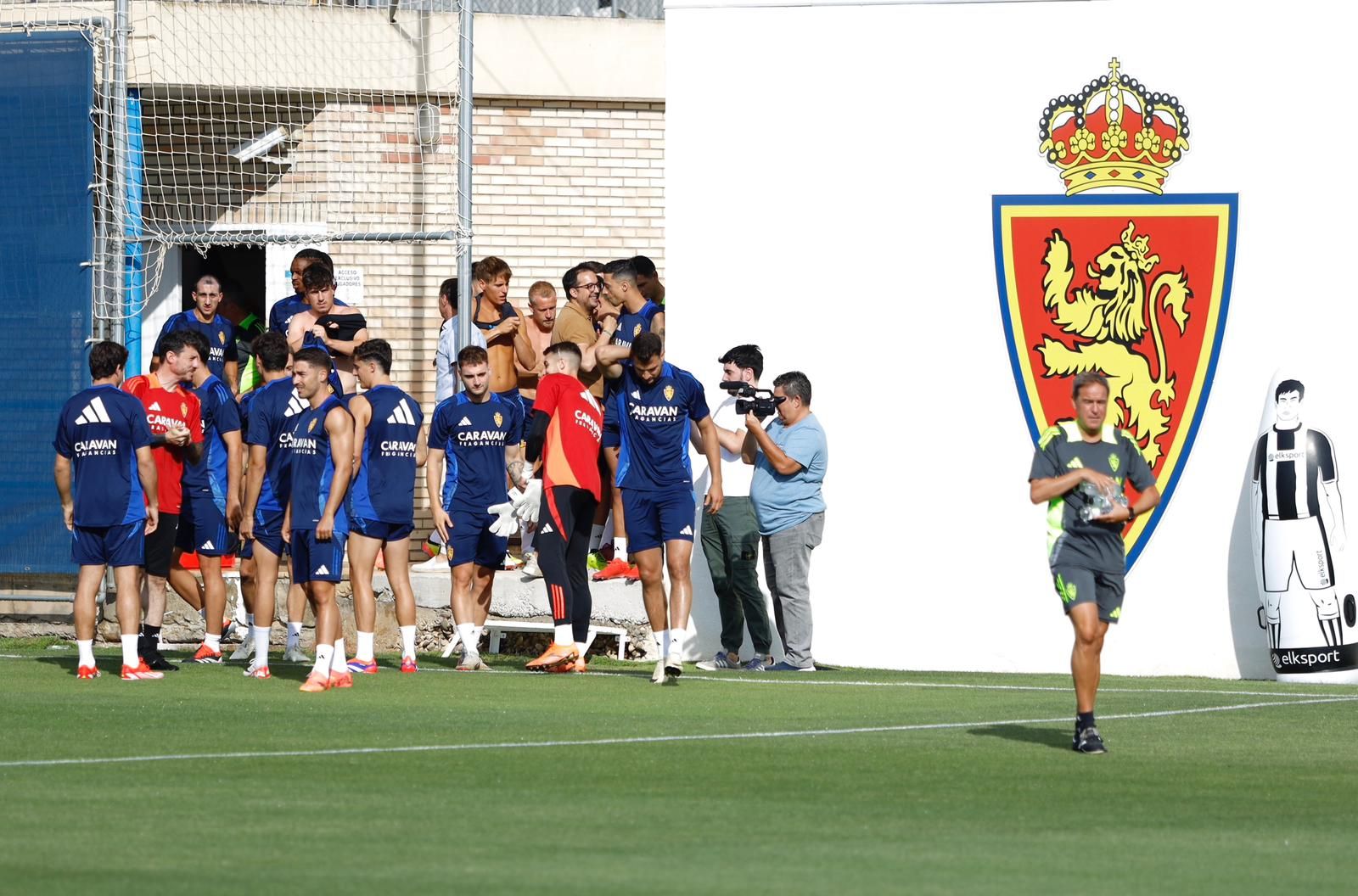 En imágenes | El Real Zaragoza vuelve a los entrenamientos