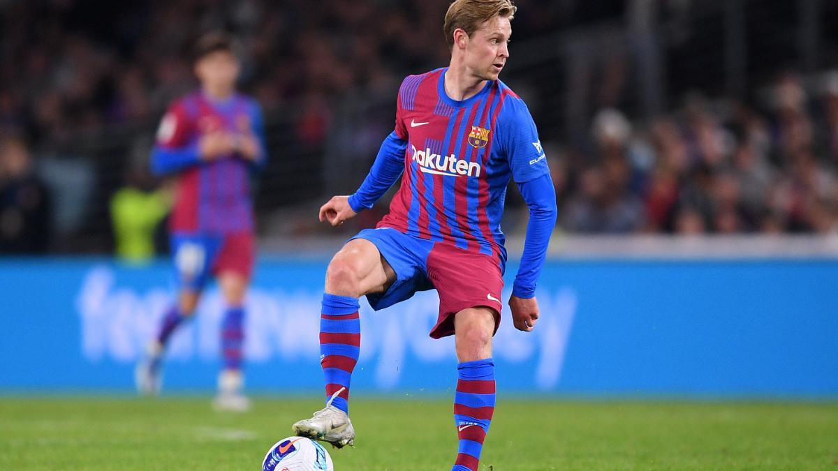 Frenkie De Jong durante el amistoso A Leagues All Stars - Barça