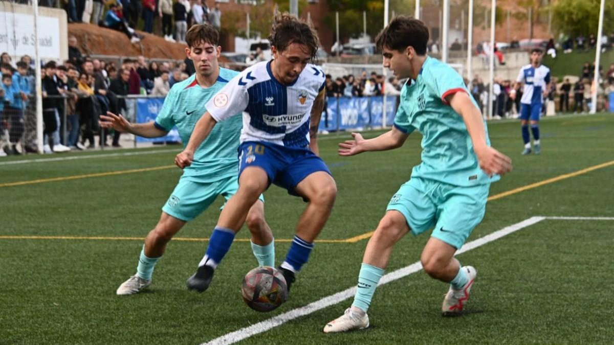 El Sabadell se impuso al Juvenil A del Barça