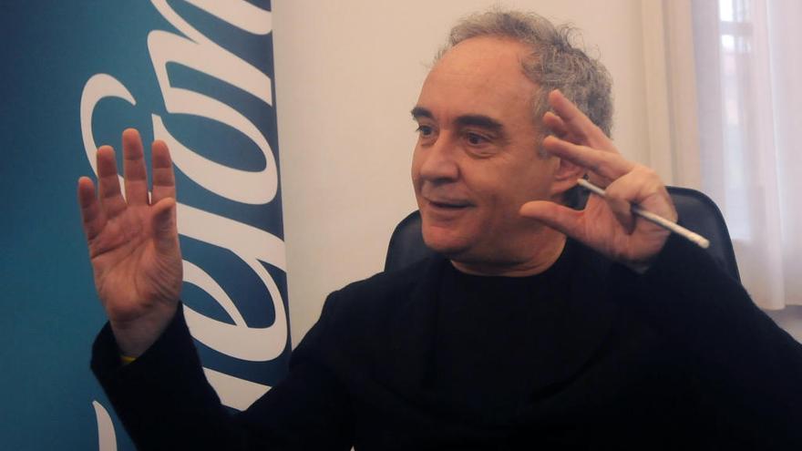 Ferran Adrià asegura que «la gastronomía es la red social más importante del mundo».