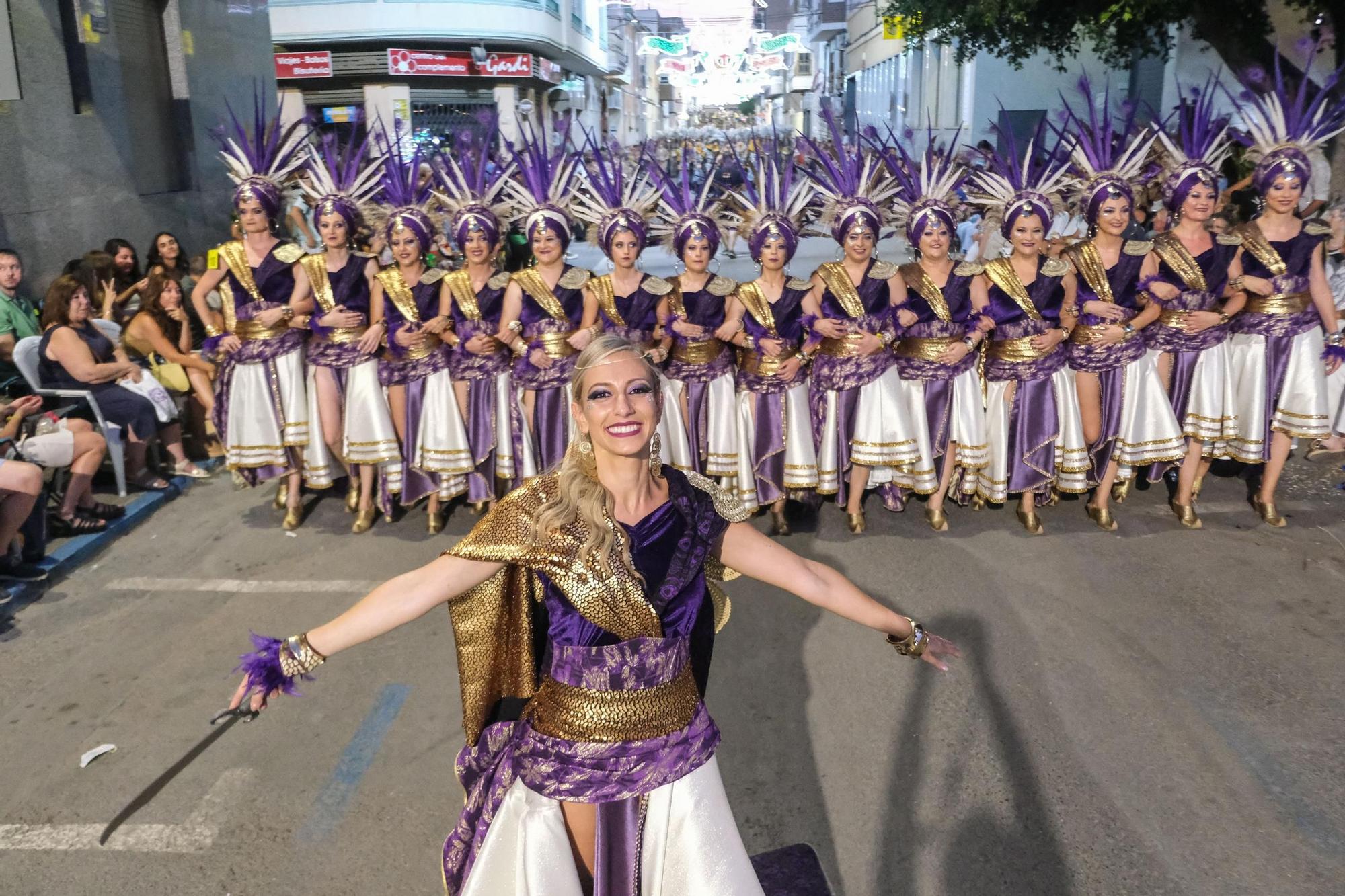 La Entrada Mora de las fiestas de Novelda, en imágenes