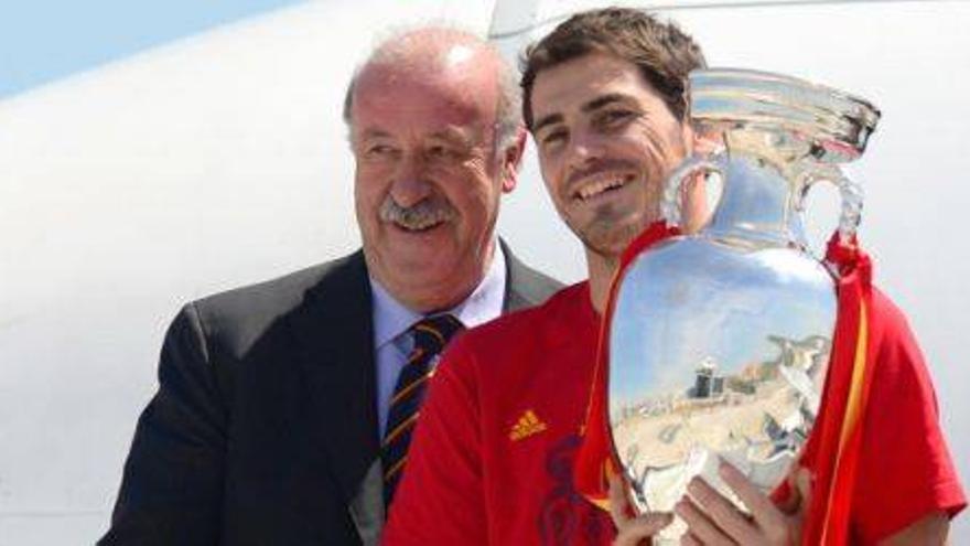 La Roja llega a Barajas