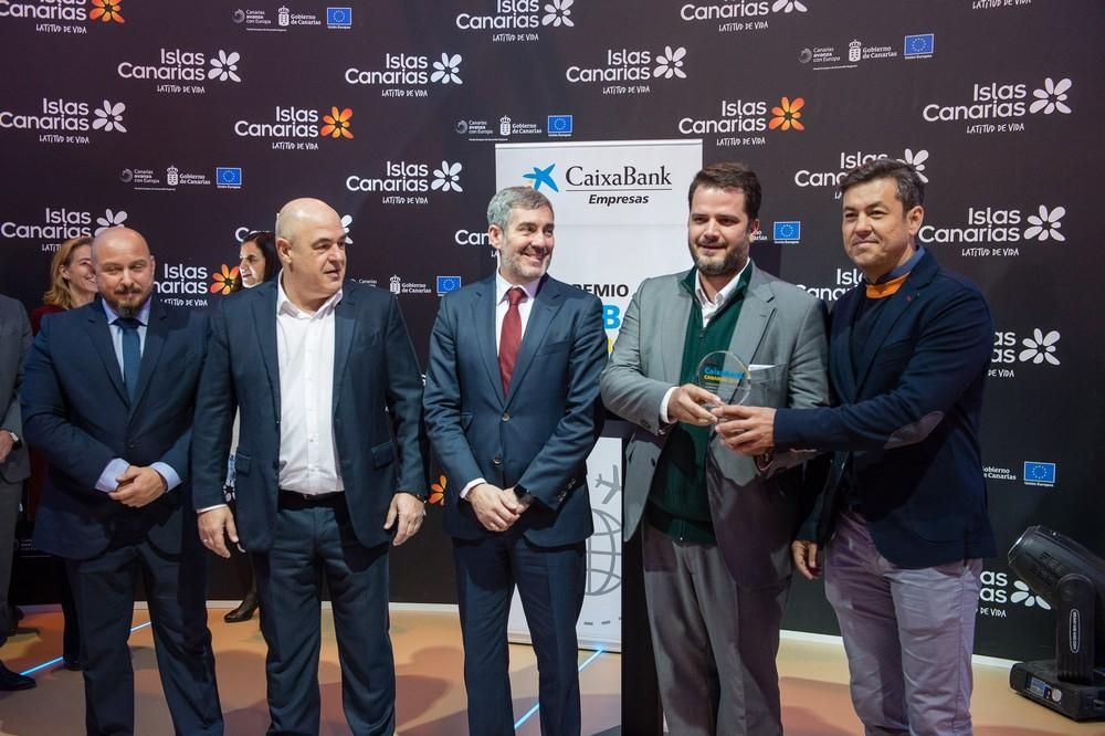 Inauguración del Pabellón de Canarias en la Feria Internacional de Turismo FITUR 2019.