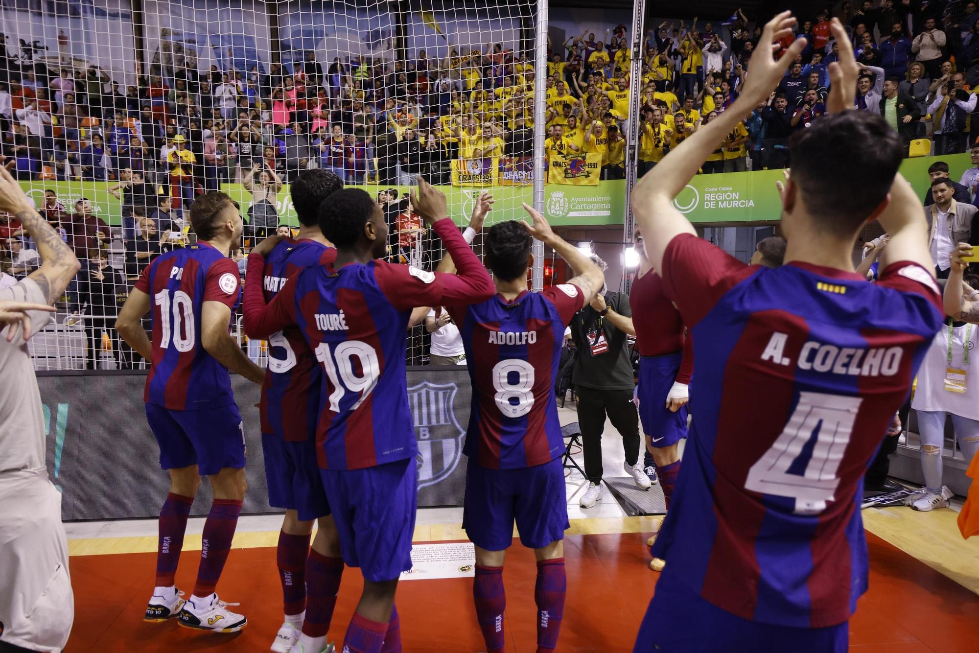 ElPozo Murcia - FC Barcelona, final de la Copa de España de fútbol sala