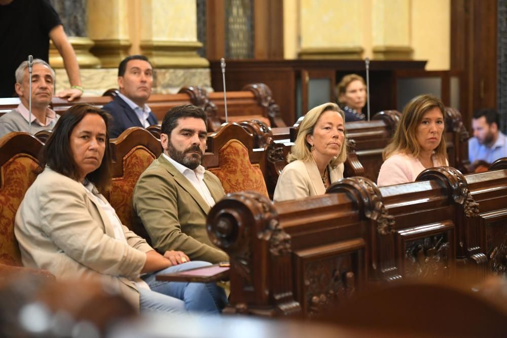 Primer pleno del mandato de Inés Rey en A Coruña