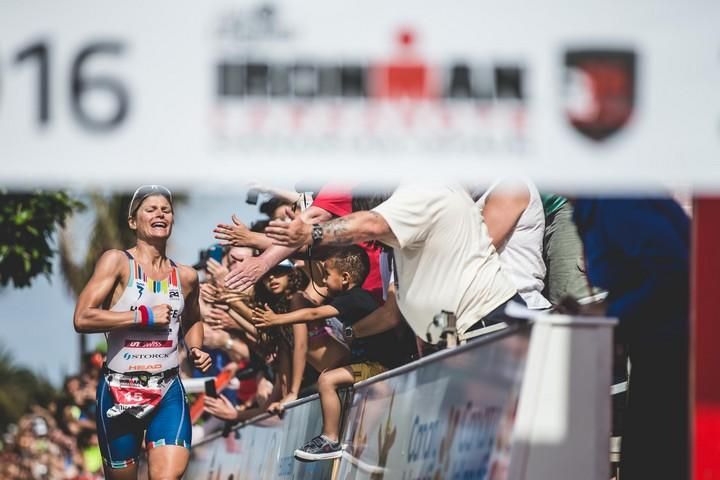 Atletas durante la celebración del Ironman 2016