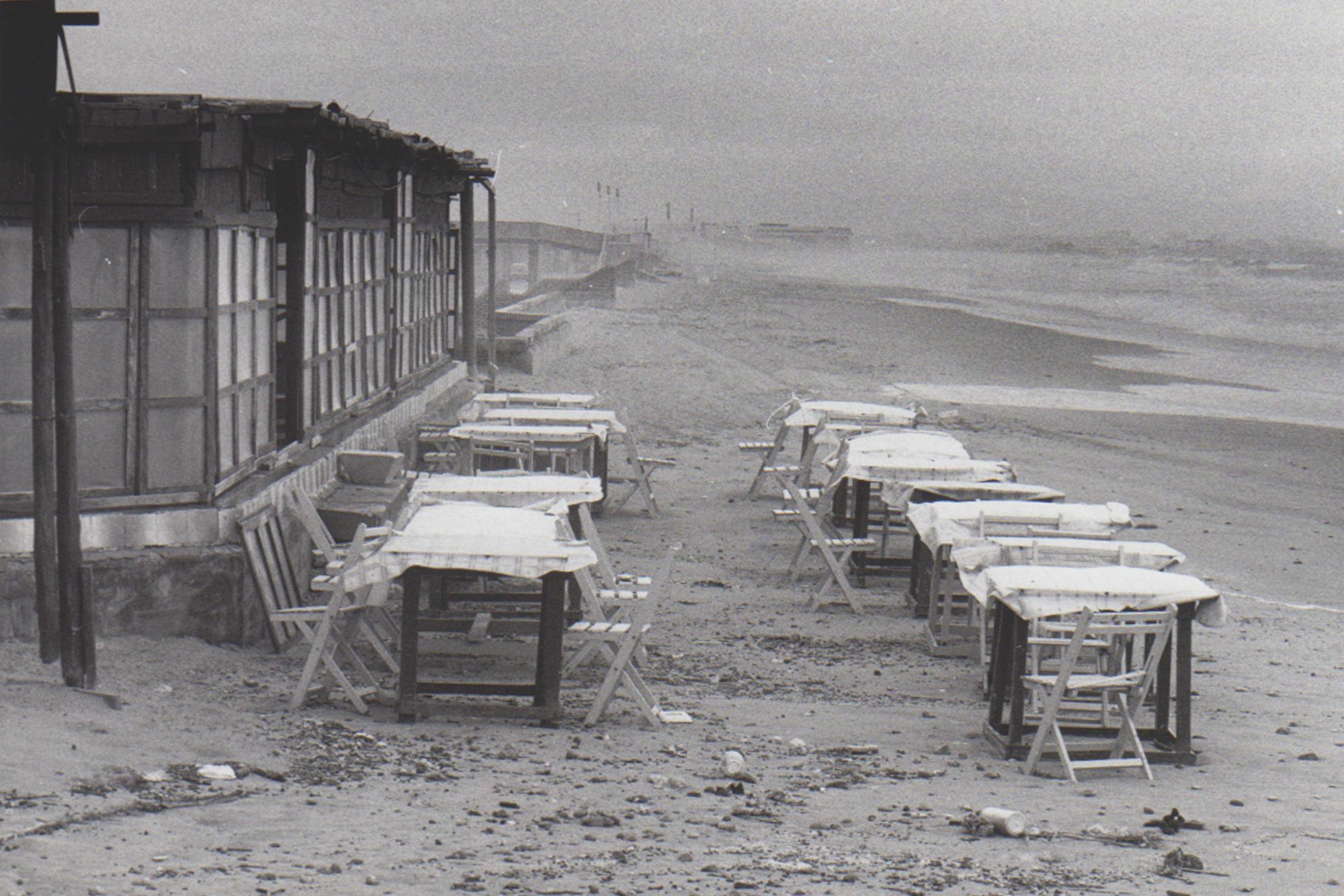 Así eran los chiringuitos en las playas de València y Alboraia en los años 80