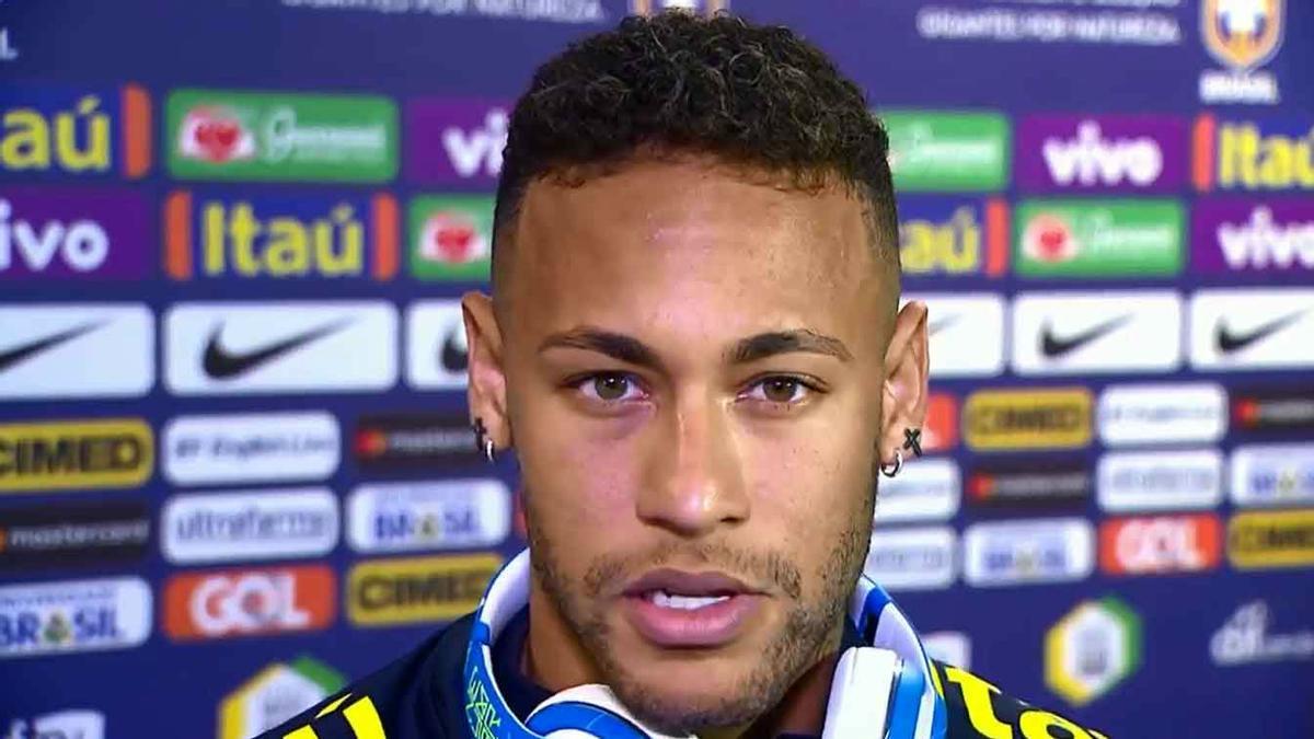 Neymar habló sobre la situación de Coutinho