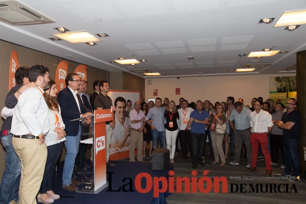 Noche electoral en Ciudadanos