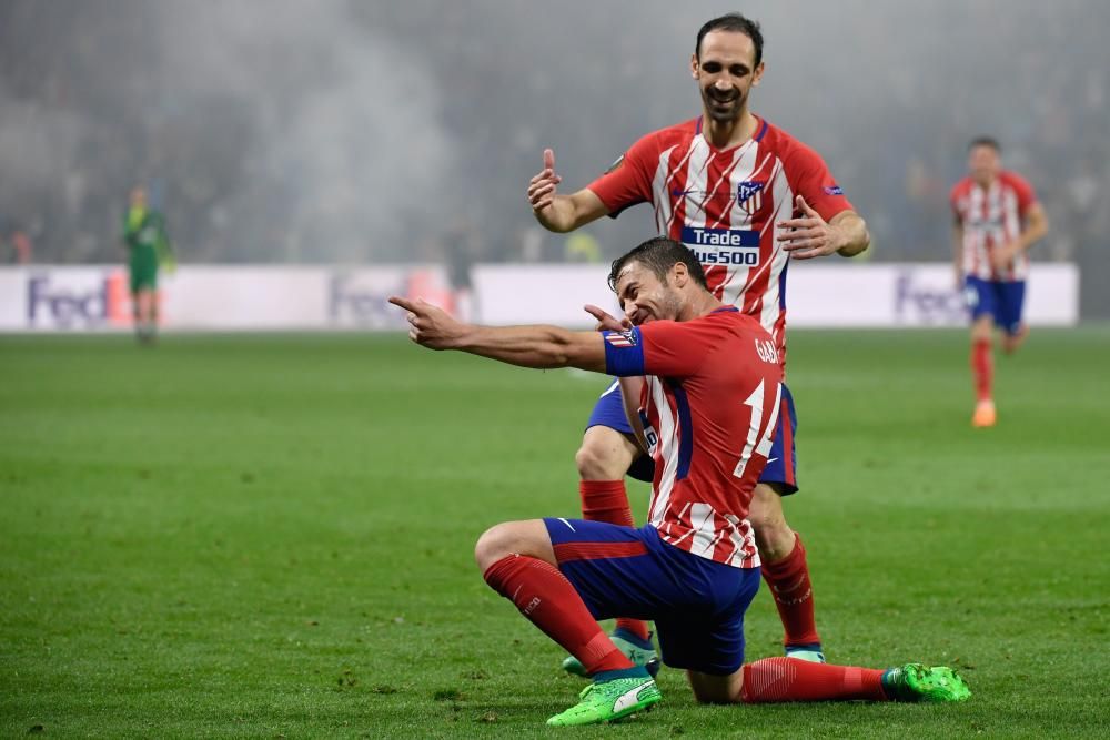 Final de la Europa League: Olympique de Marsella - Atlético de Madrid