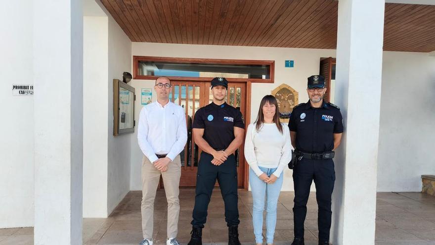 Formentera presenta un nuevo agente de policía en prácticas