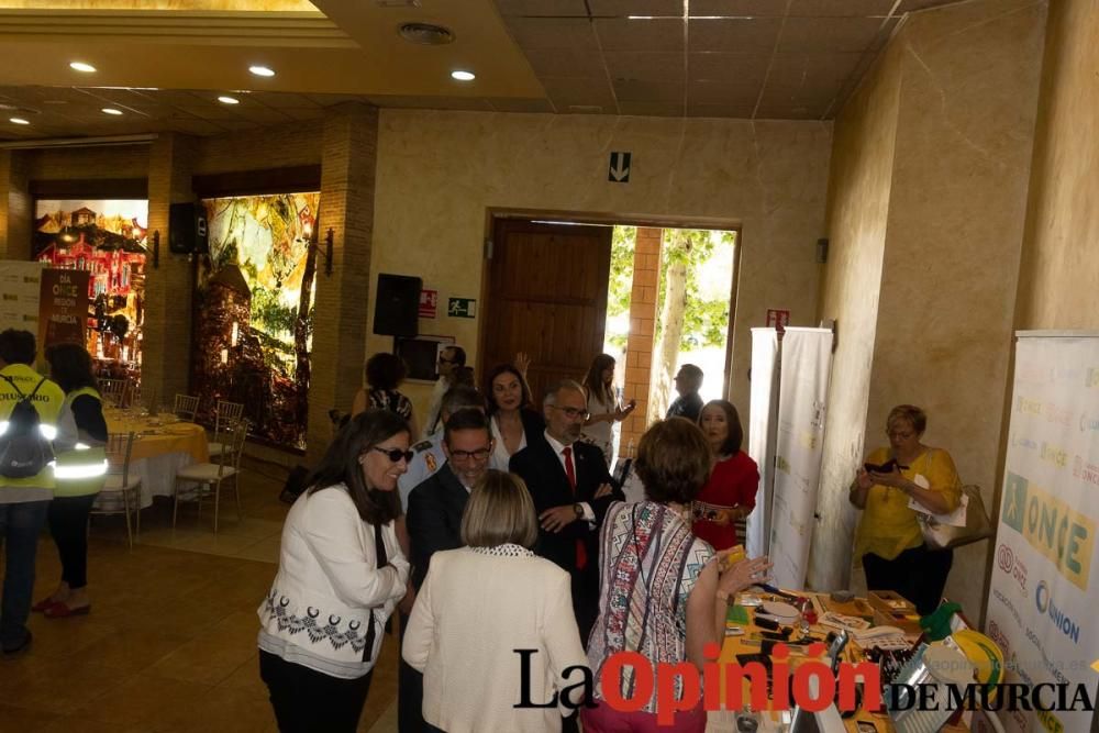 Celebración del Día de la ONCE en Caravaca