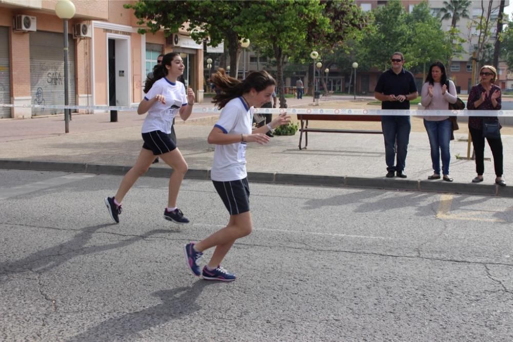 Carrera solidaria en el Gabriel Pérez Cárcel