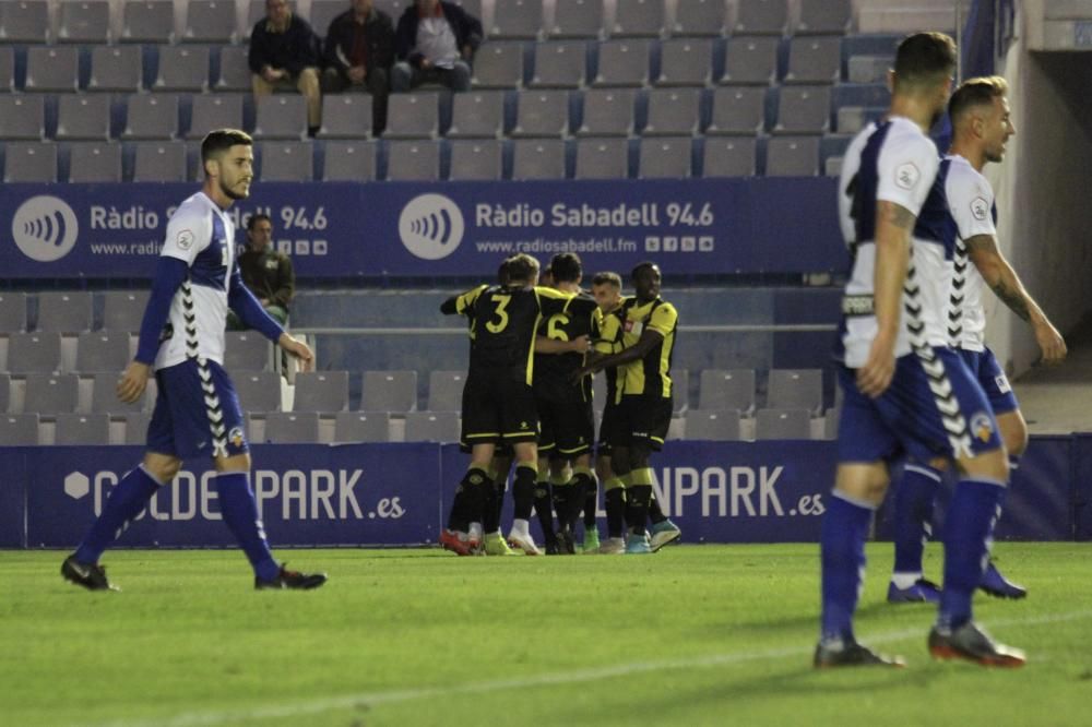 Las imágenes del partido Sabadell - Hércules.