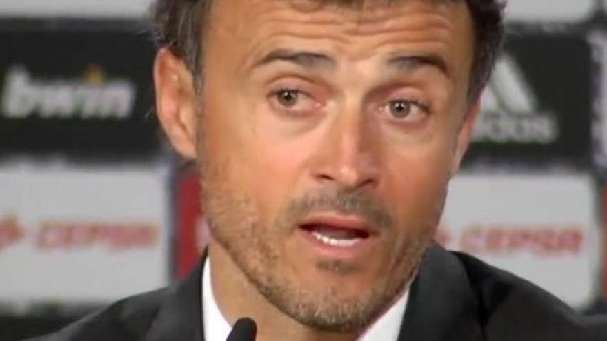 Luis Enrique: “Estamos más que satisfechos”