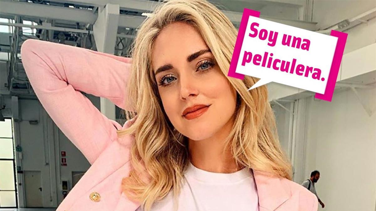 Chiara Ferragni, bocadillo: &quot;Soy una peliculera&quot;