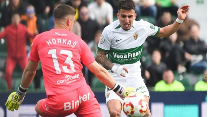 El Elche humilla a la UD Las Palmas en Copa