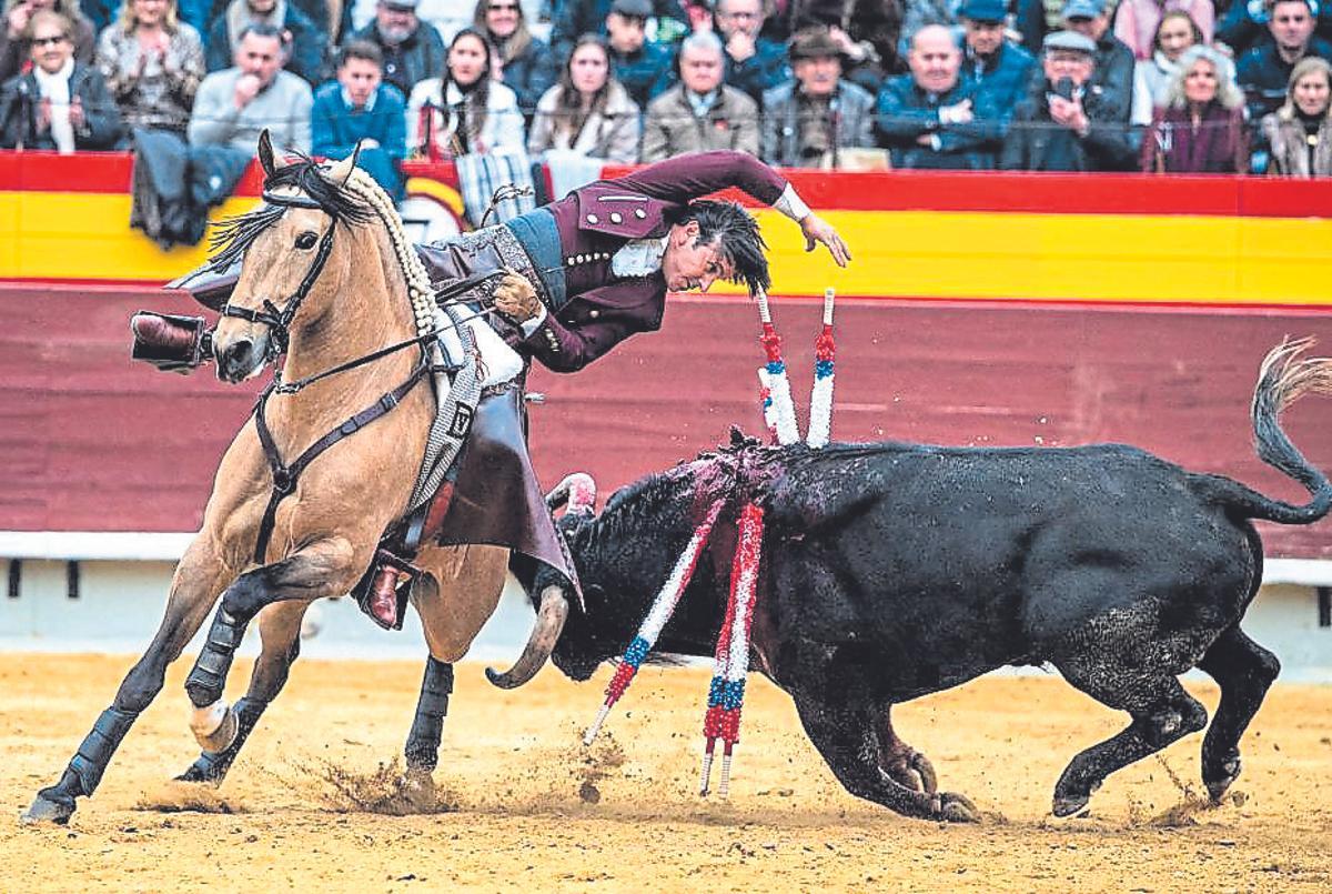 Perfecto el carrusel de cortas al violín de Diego Ventura.