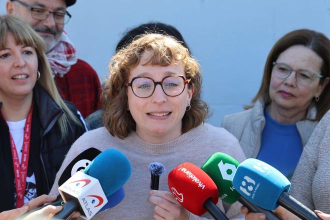 Rueda de prensa de los colectivos que convocan la próxima manifestación contra Mazón