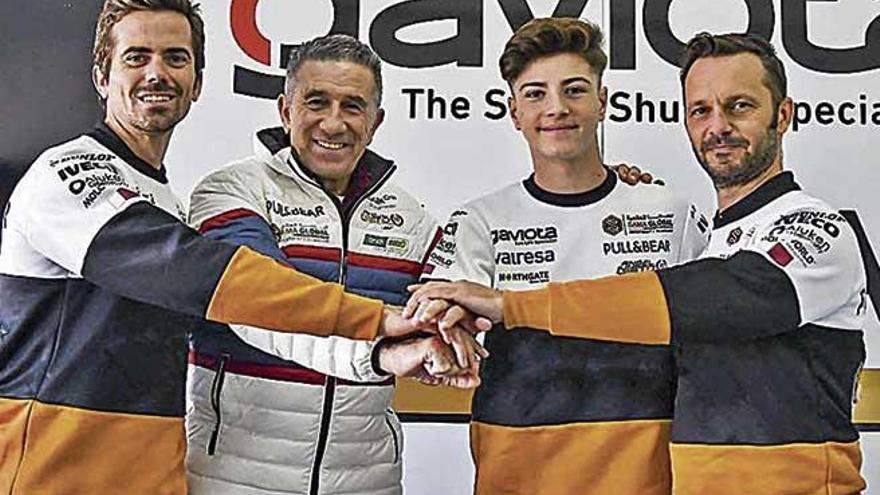 El piloto palmesano Izan Guevara ficha por el Ángel Nieto Team para el Mundial Junior