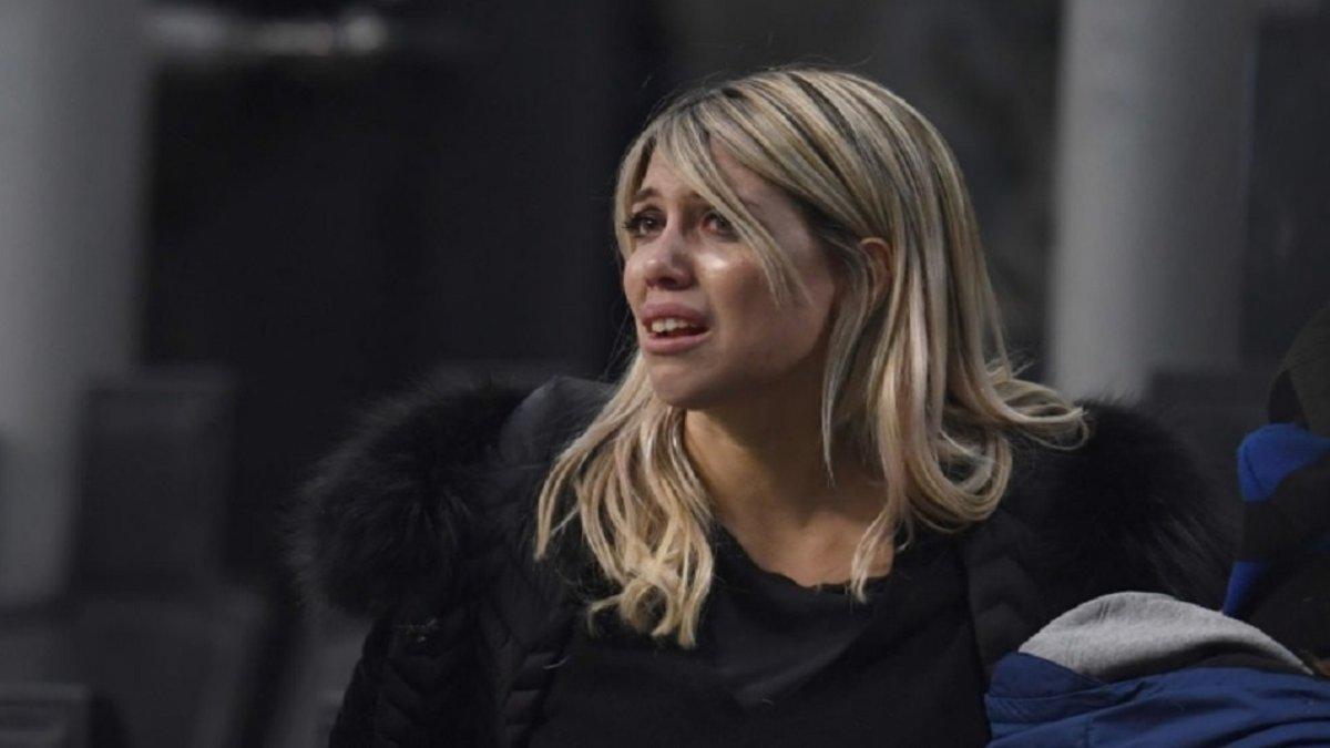 Wanda Nara llora el empate del Inter de Milán ante el PSV | Navva