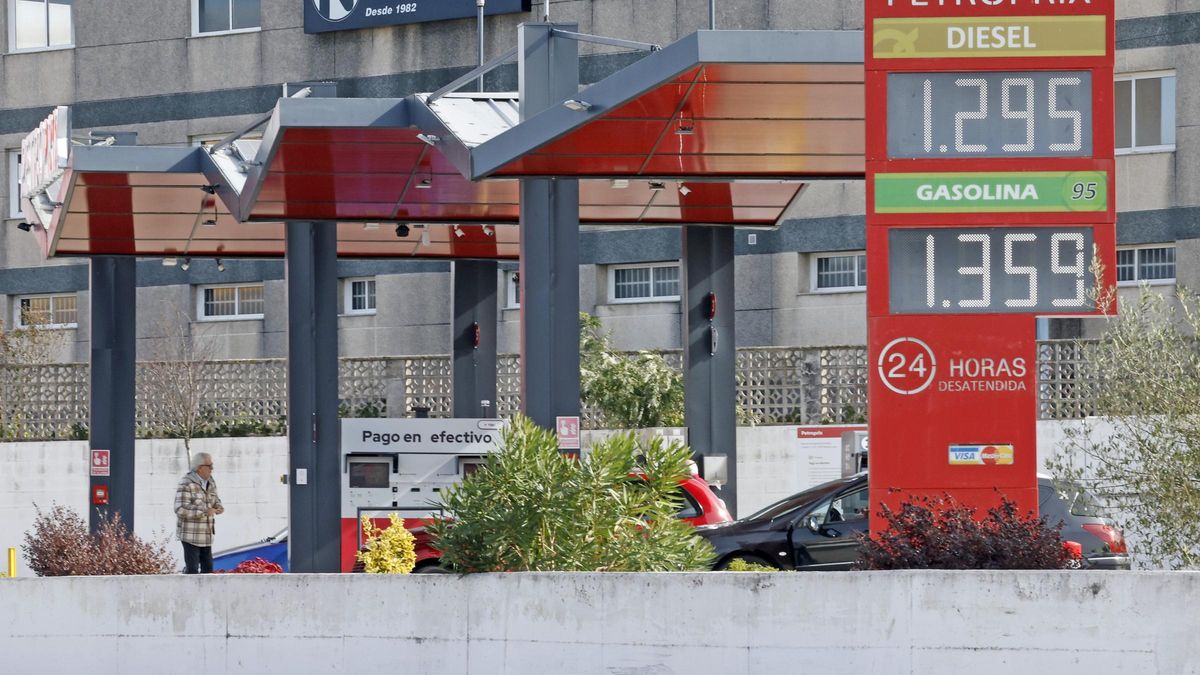 Una de las gasolineras automáticas que operan en Vigo.