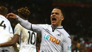 Roque Mesa no ha tenido mucho protagonismo en la Premier League