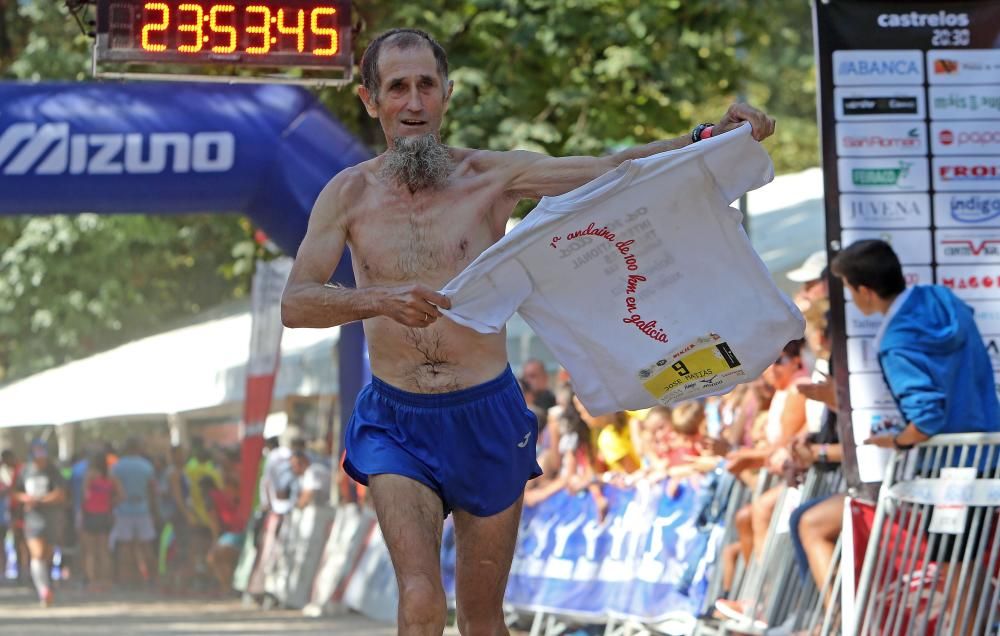 Antonio Teijido y Sonia Amatriain, reyes de las 24 horas de Vigo en categoría individual. ''A Coitelo'', ''Runguerreras'' y ''Bikila Vigo'', campeones por equipos.