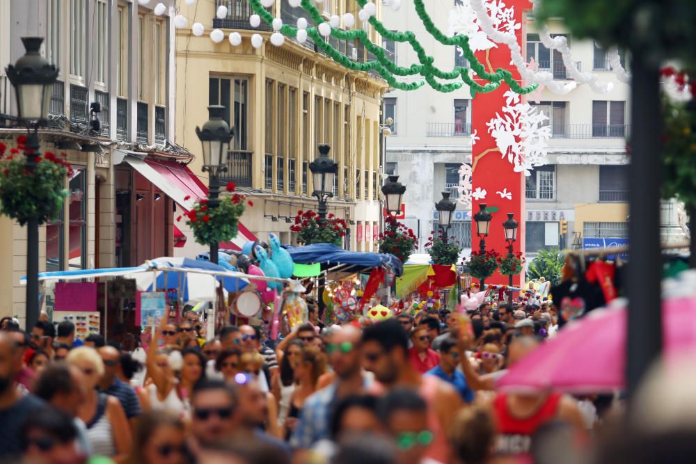 Segunda jornada de la Feria del centro.