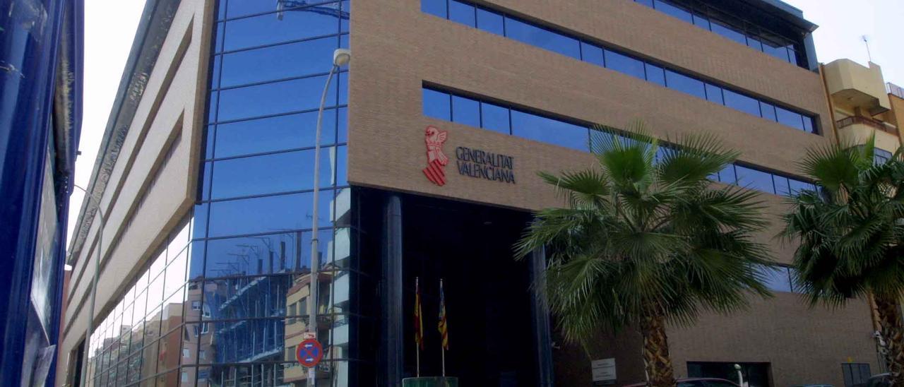 La sede de los juzgados de lo Mercantil en Alicante.