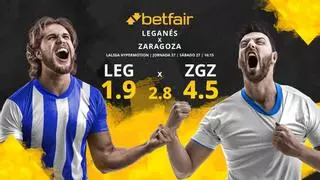 CD Leganés vs. Real Zaragoza: horario, TV, estadísticas, clasificación y pronósticos