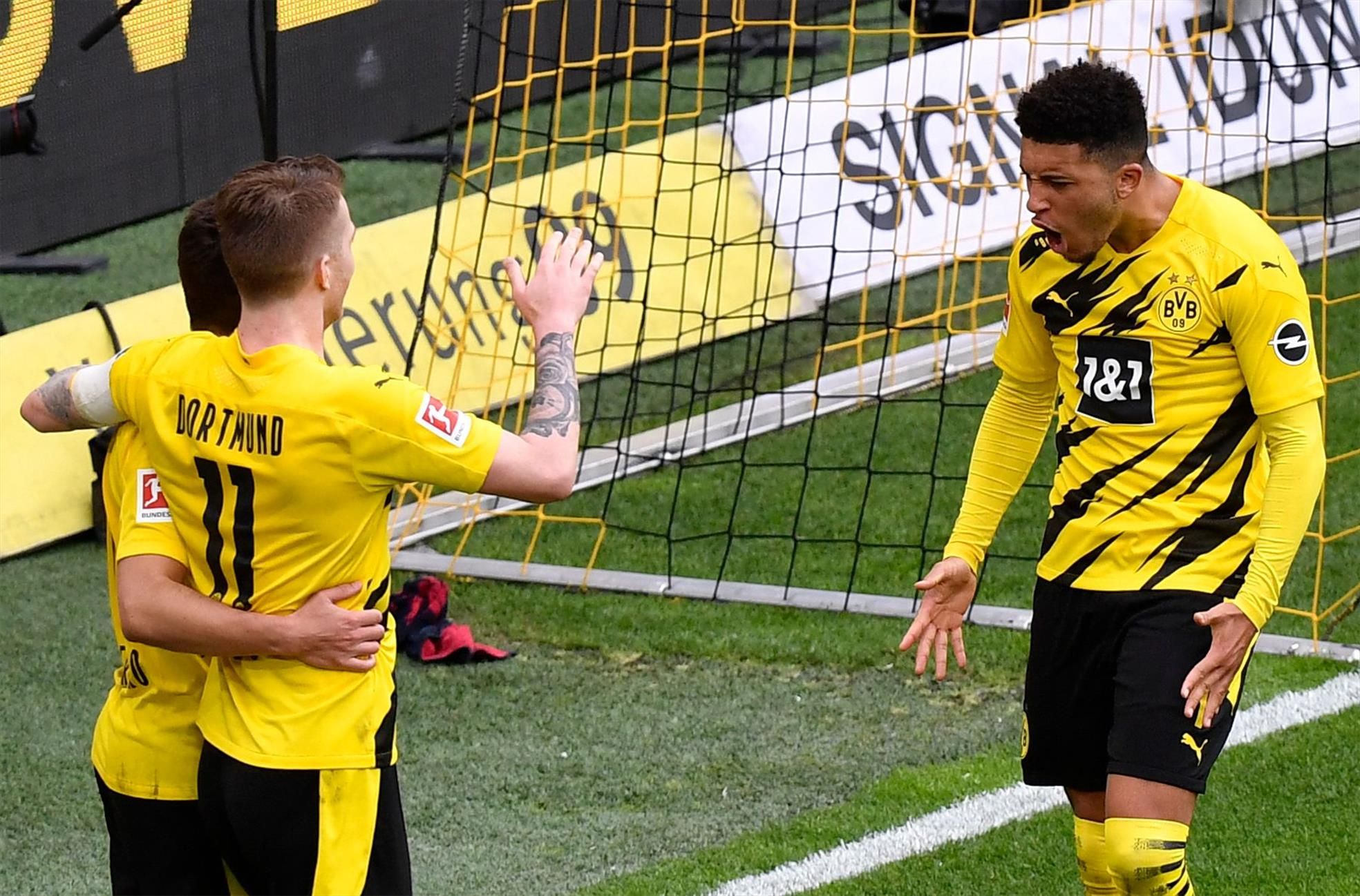 Sancho brilló en el importantísimo triunfo del Dortmund