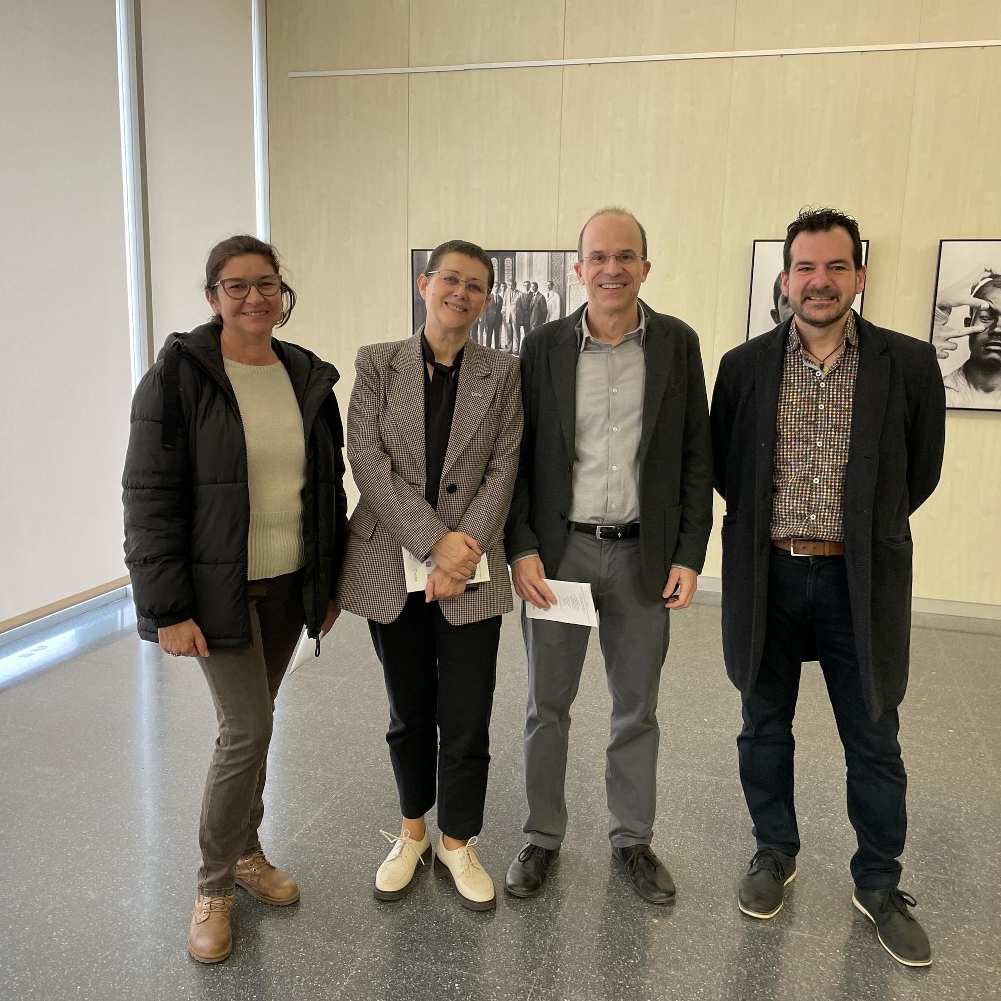 Inauguración de la muestra.