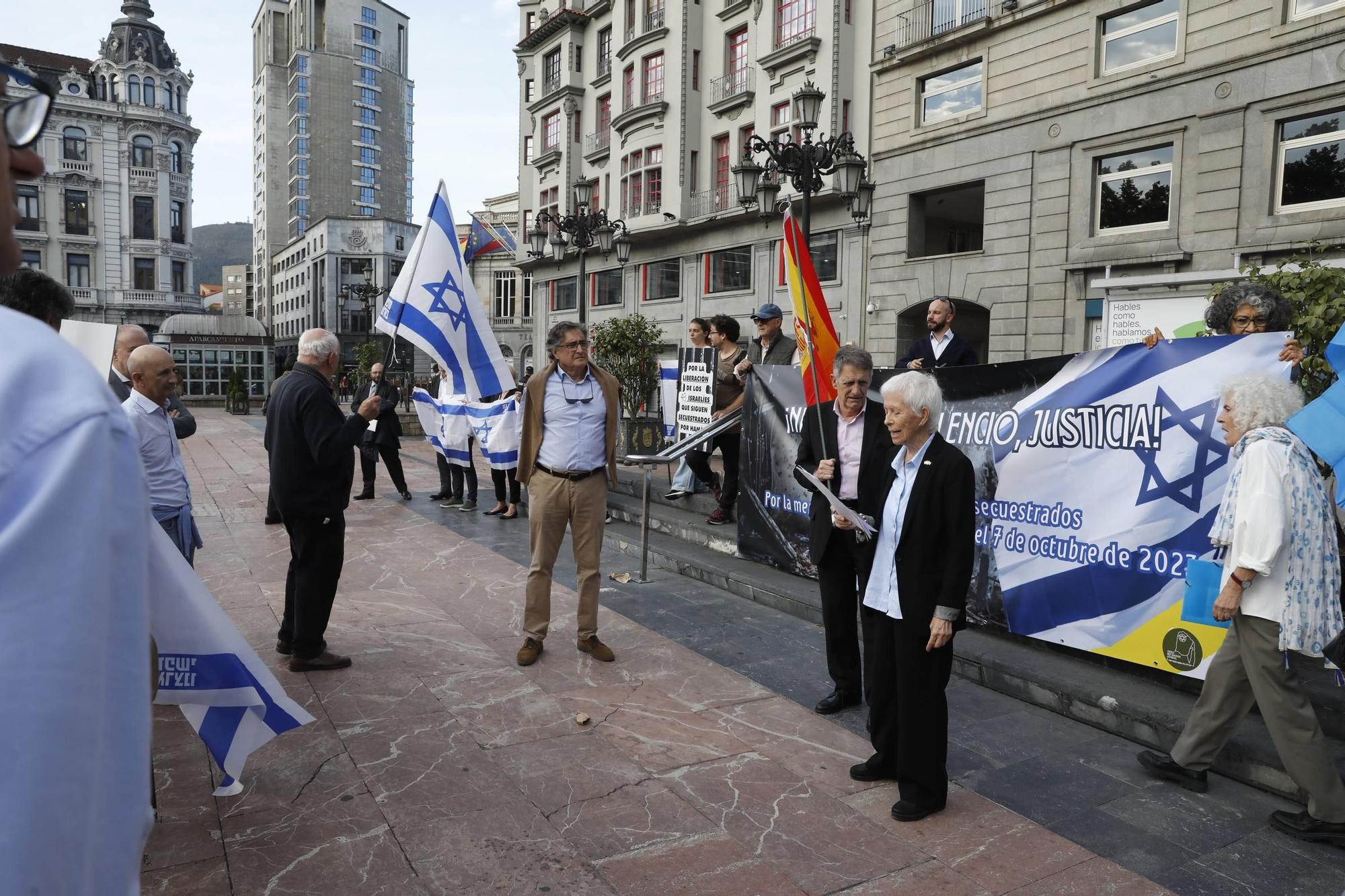 Concentración de la Asociación Judía en Asturias
