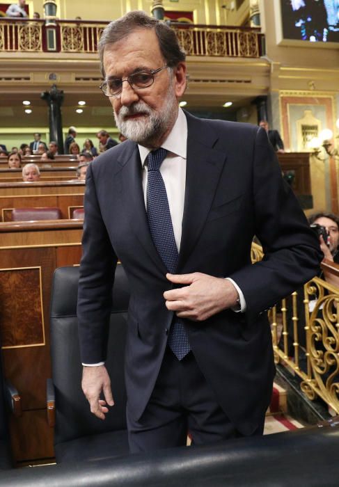 Rajoy parla al Congrés sobre la situació en Catalunya