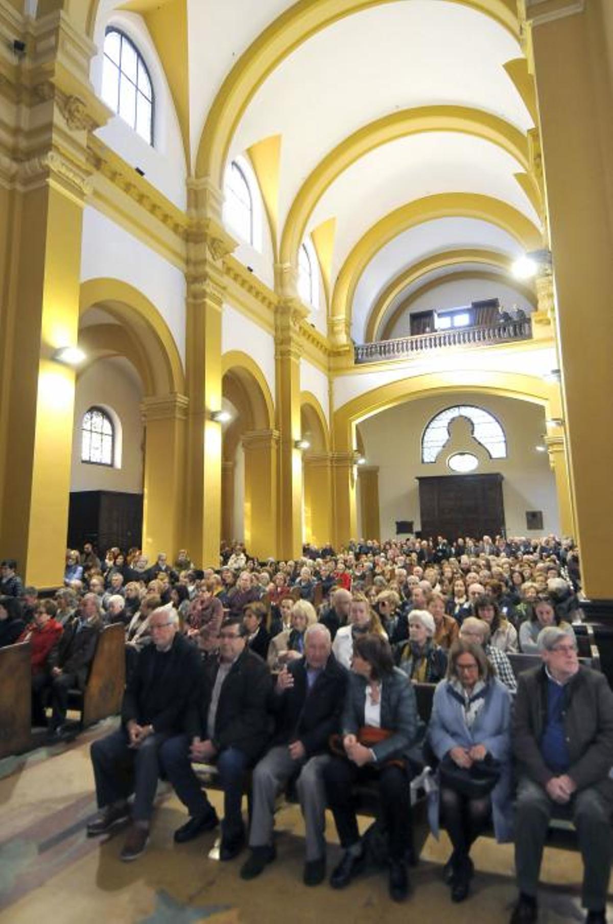 Funeral de Nicanor López Burgos en Mieres
