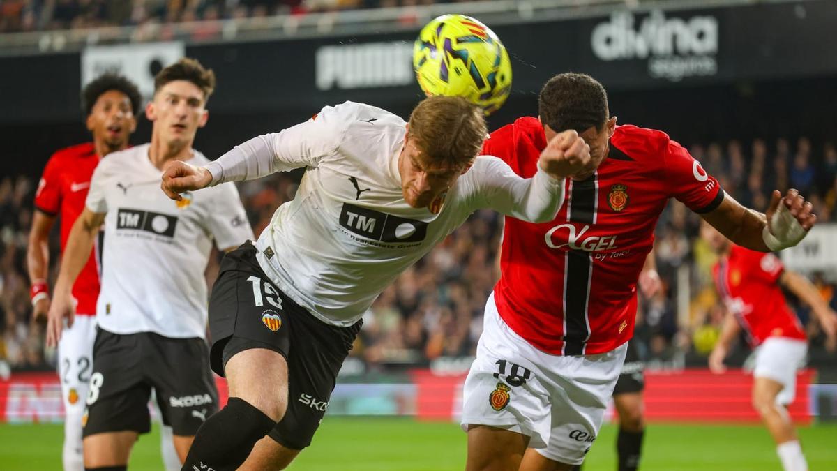 El Valencia CF - Mallorca, en imágenes
