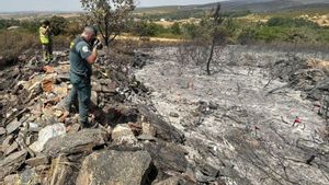 L’efecte lupa en un dipòsit irregular de residus va causar el foc de Puercas