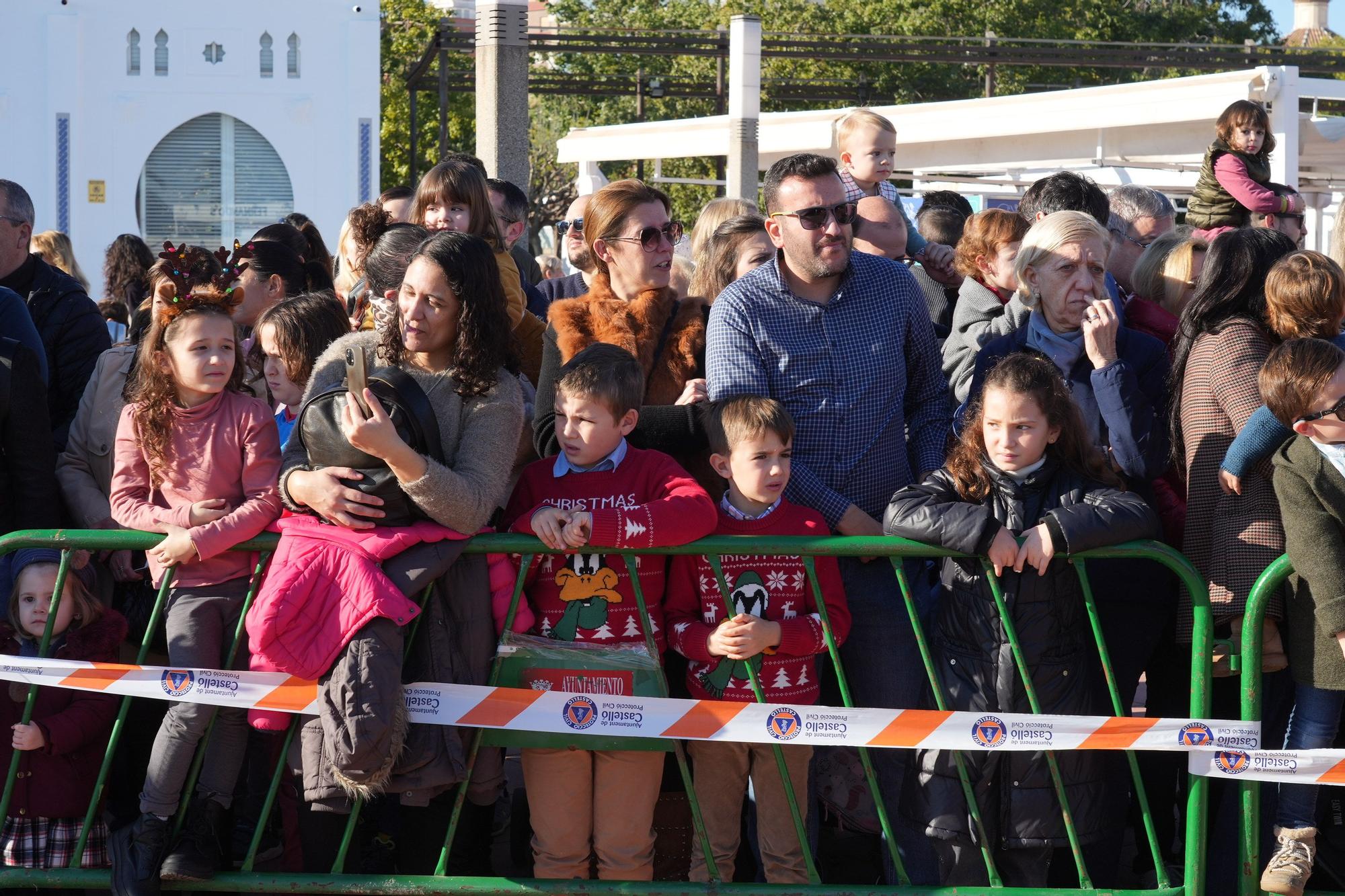 Las mejores imágenes de la llegada de los Reyes Magos a Castellón