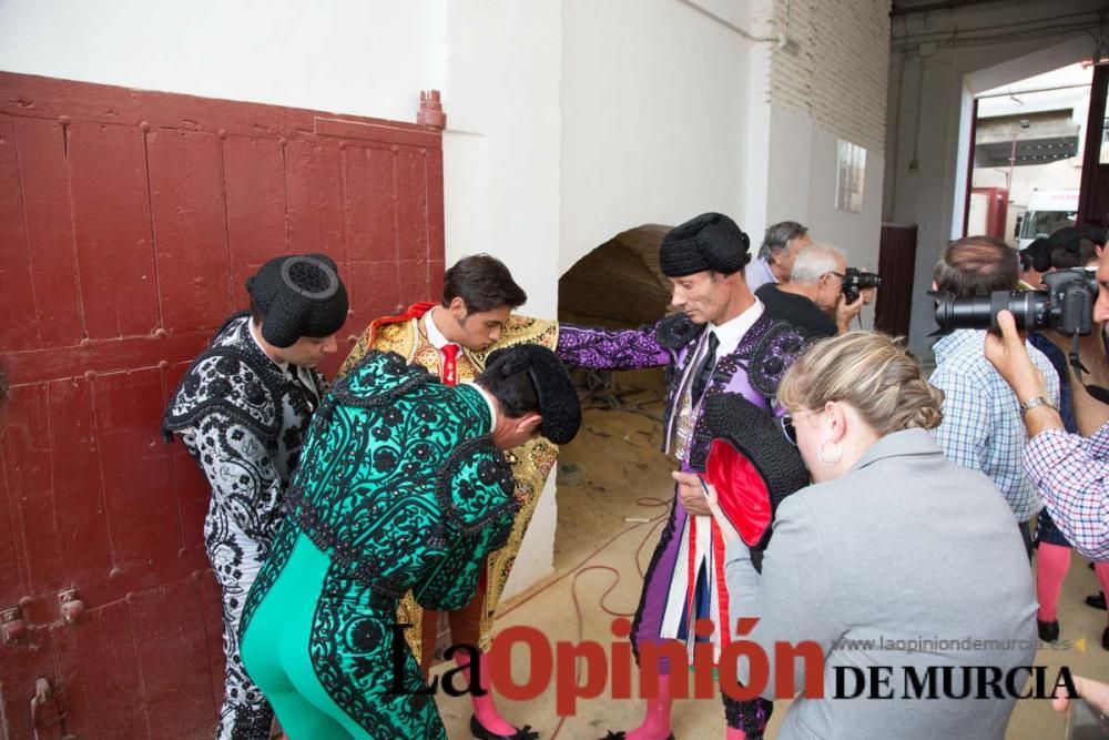 Ambiente en la Condomina durante la novillada de l