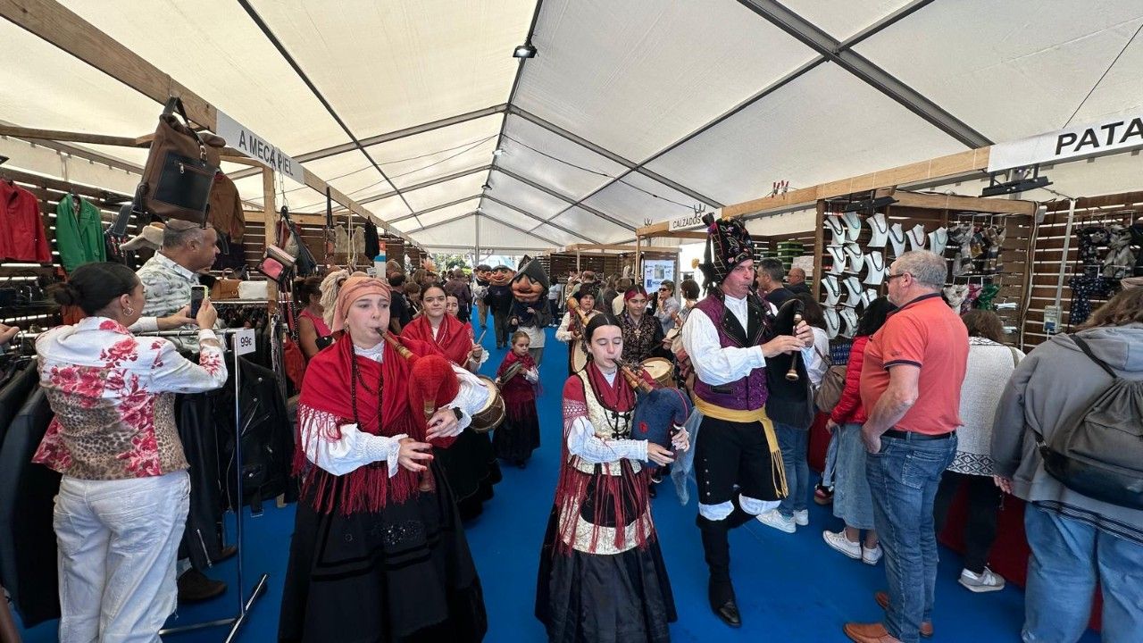 La Festa do Marisco de O Grove, esta mañana.