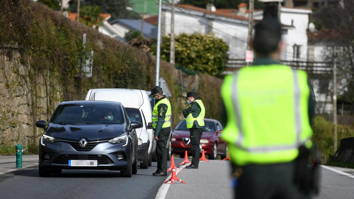 A Barca, escenario de los controles de movilidad en Pontevedra